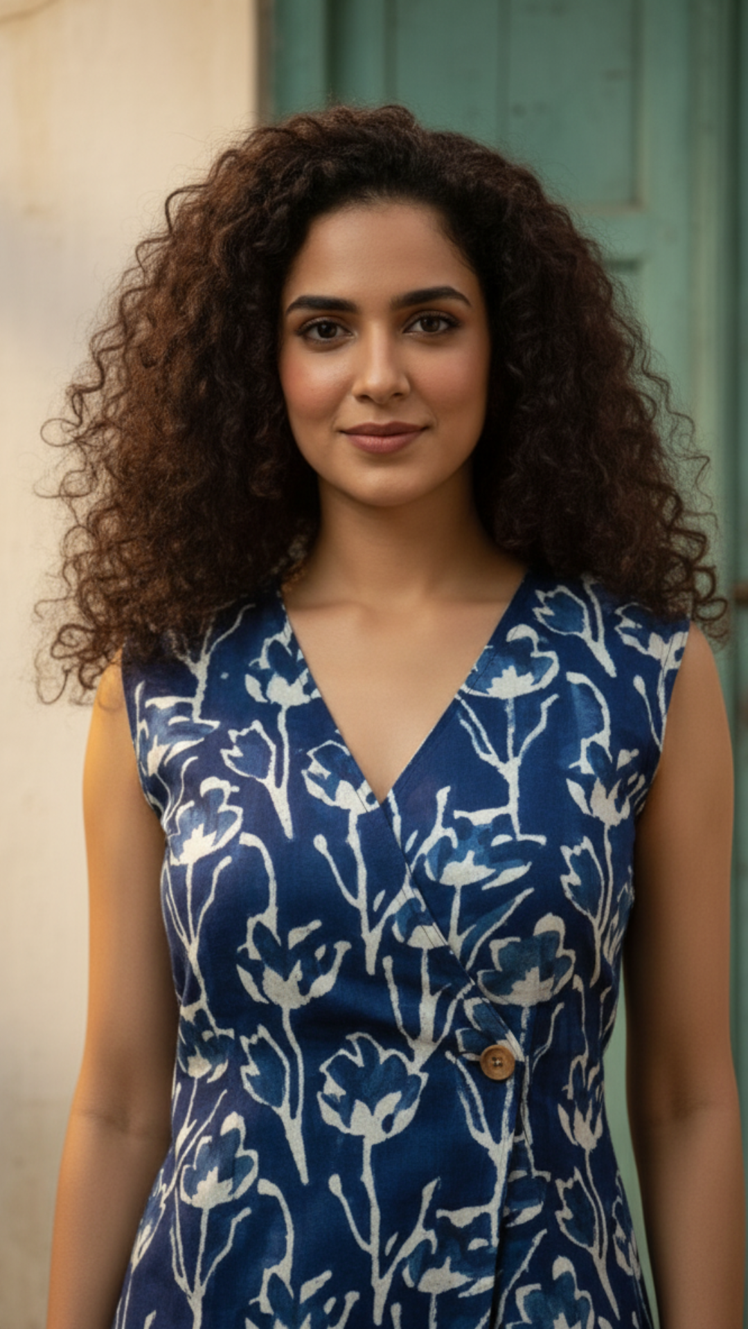 Blue One Buttoned Shirt